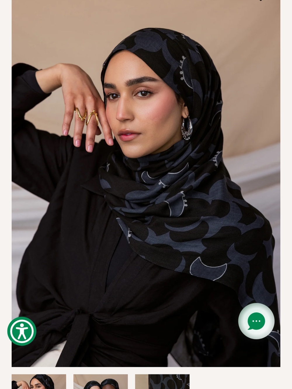 Vela Cresent Hijab